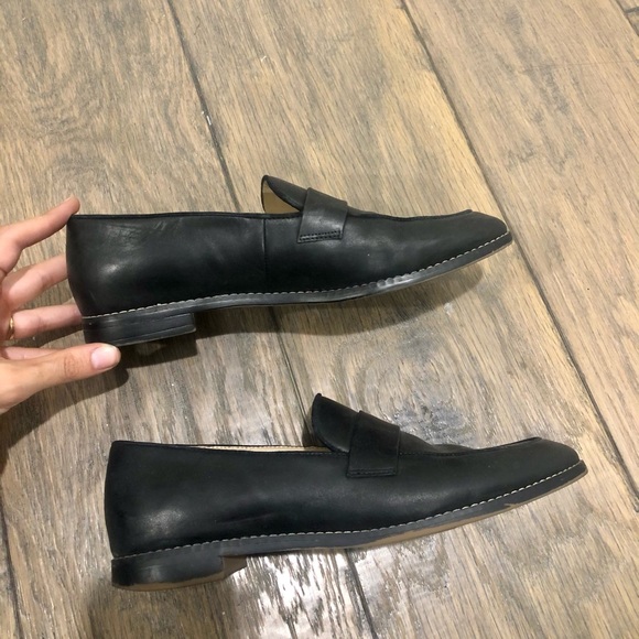 Black Franco Sarto Loafers - Picture 2 of 4